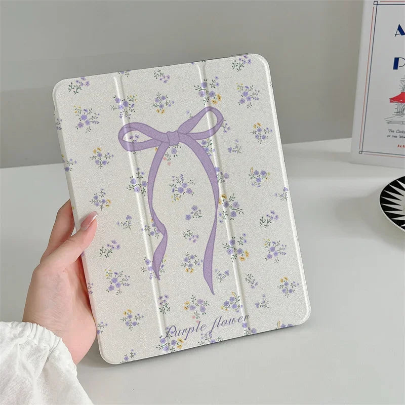 Flower Bow iPad Case